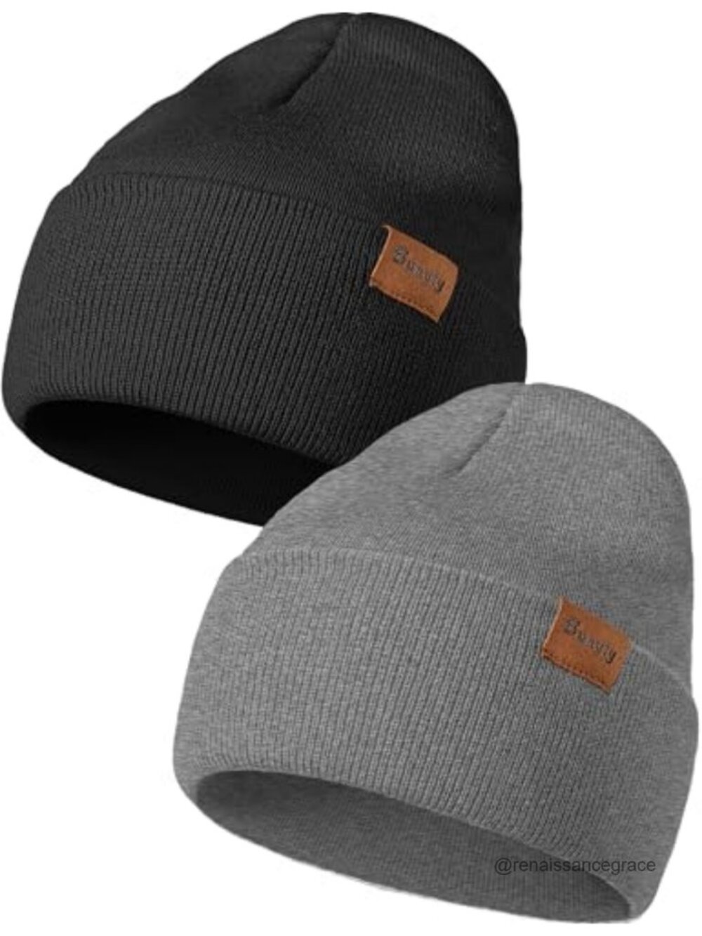 Knit Beanie Hat for Men Women Winter Skull Cap